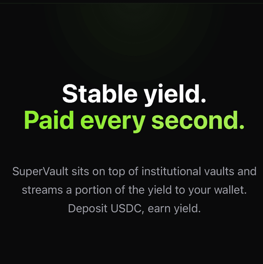 SuperVault Technical Demo